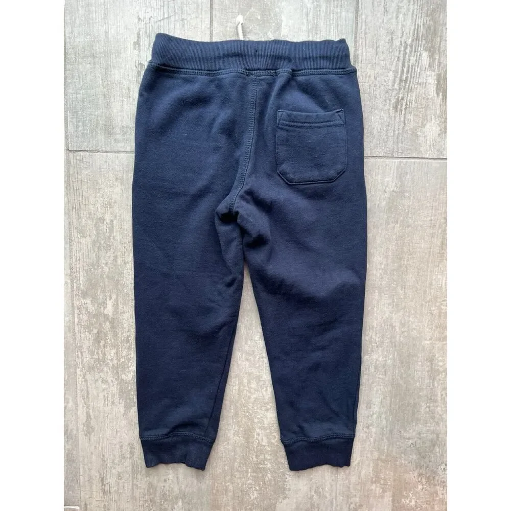 GYMBOREE Elastic Waist Drawstring Fleece Lined Sweatpants Casual Pants Jogger 5